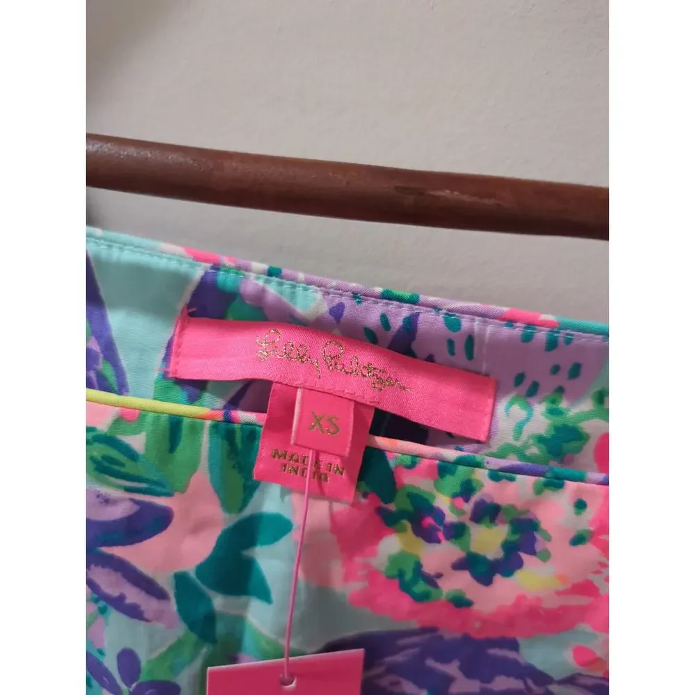 Lilly Pulitzer Lettie Puff Sleeve Top NWT